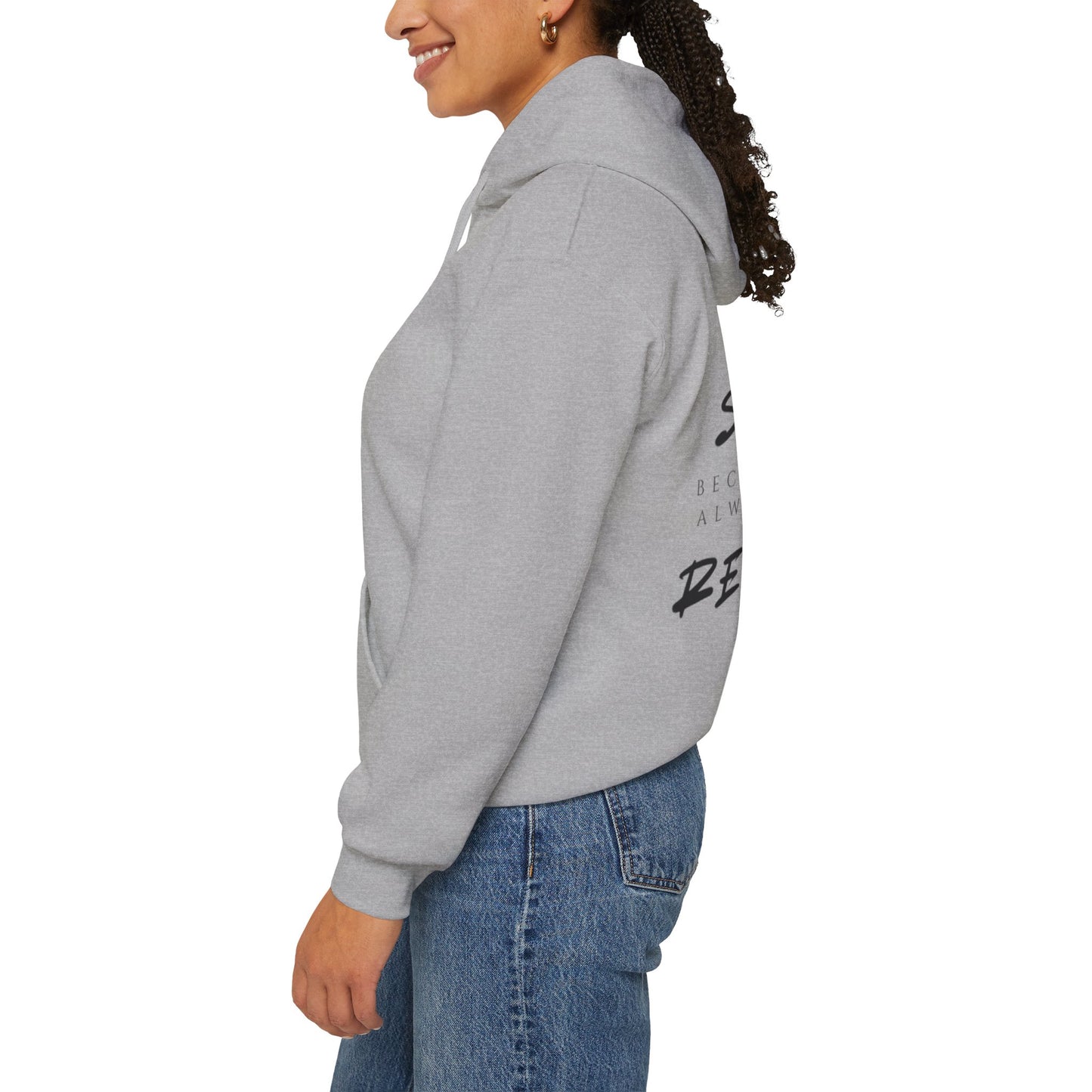Inspirierender Kapuzenpullover – „She Wrote Her Own Story“