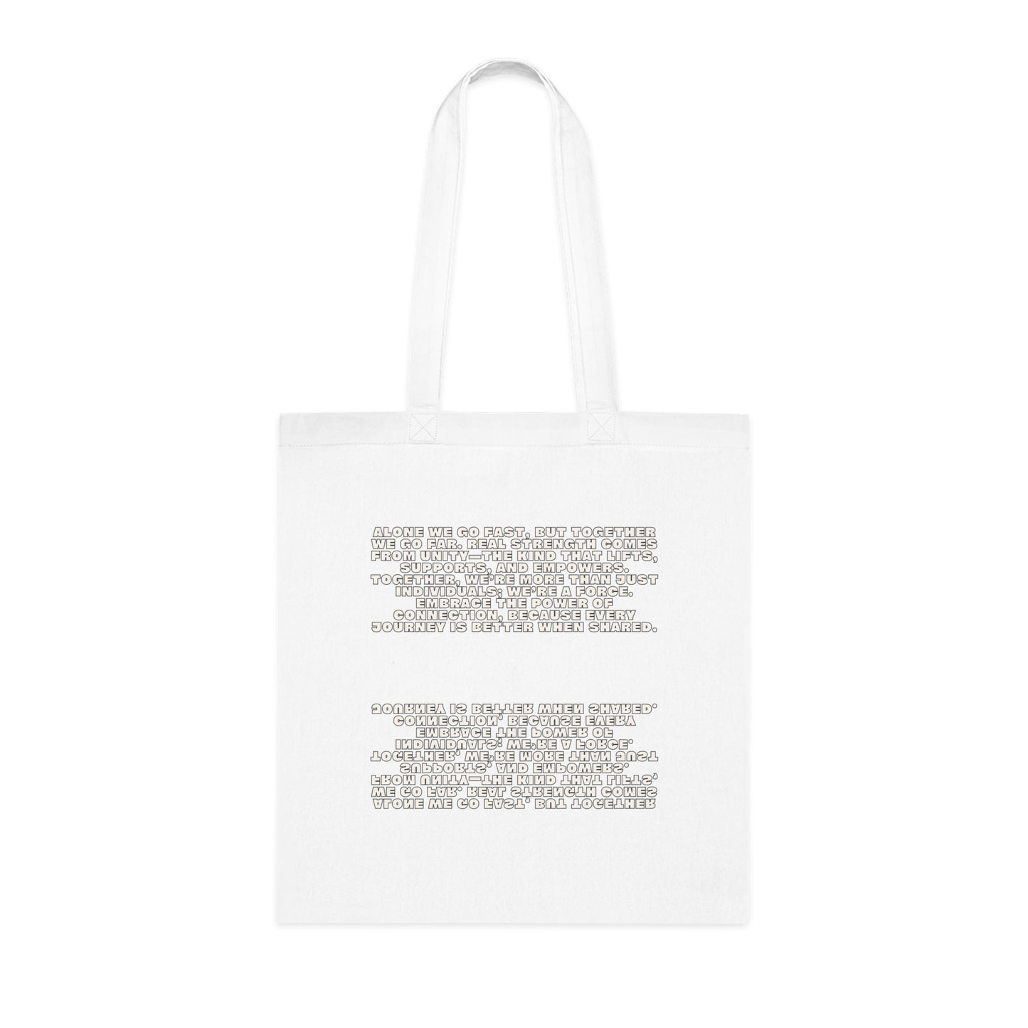 Cotton Tote 'Better Together' –Gemeinsam stark für deinen Alltag