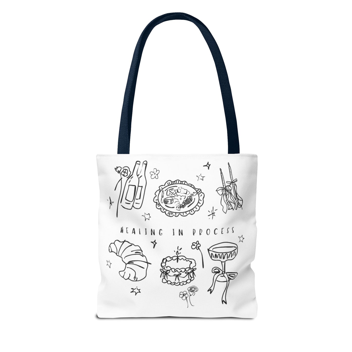 Tote Bag mit Quote „Healing in Process“ – Für deine tägliche Portion Self-Care