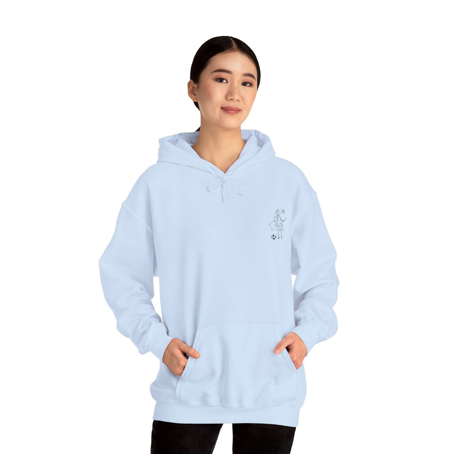 Inspirierender Kapuzenpullover – „She Wrote Her Own Story“
