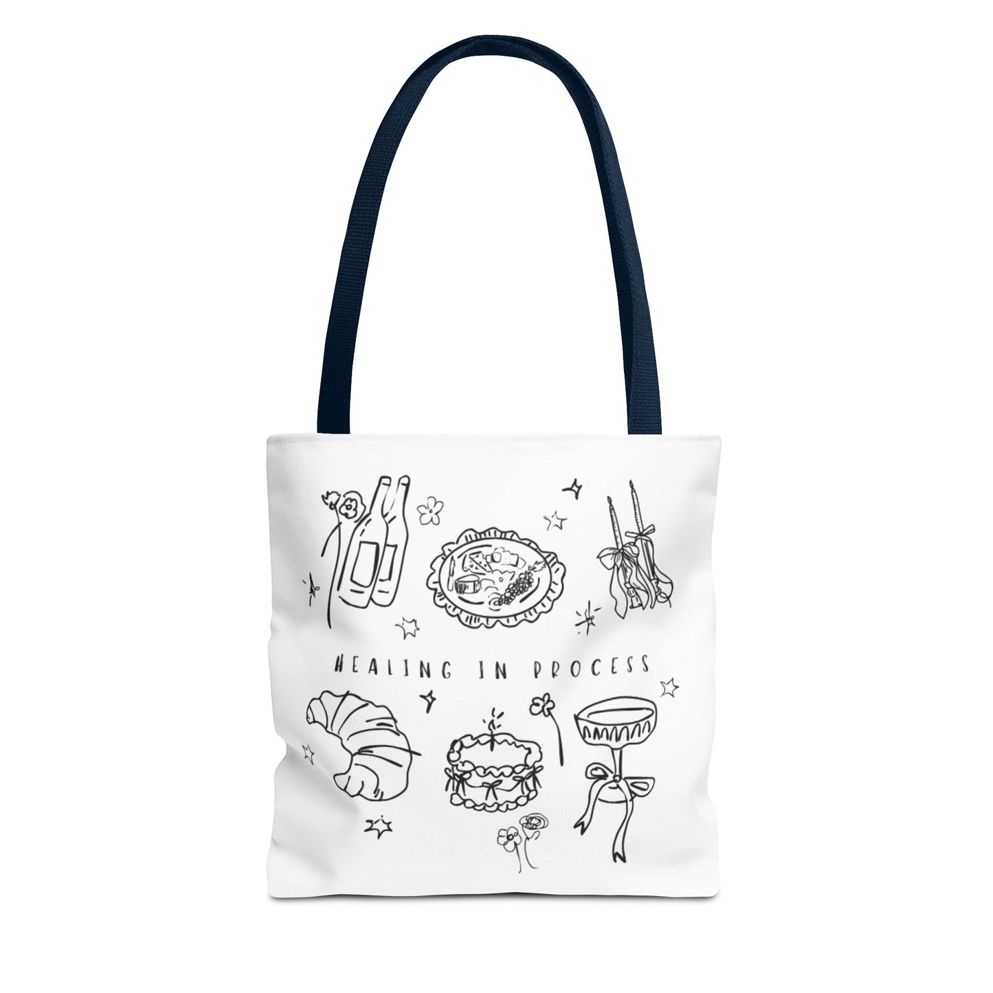 Tote Bag mit Quote „Healing in Process“ – Für deine tägliche Portion Self-Care