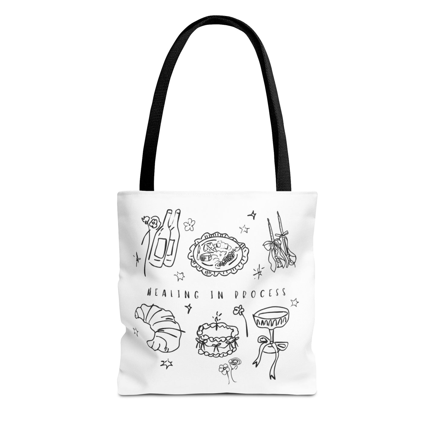 Tote Bag mit Quote „Healing in Process“ – Für deine tägliche Portion Self-Care