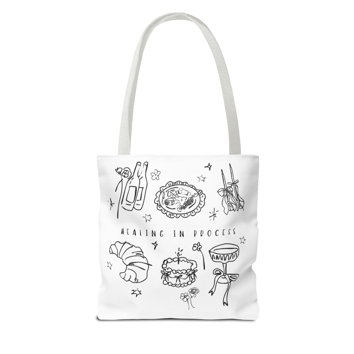 Tote Bag mit Quote „Healing in Process“ – Für deine tägliche Portion Self-Care
