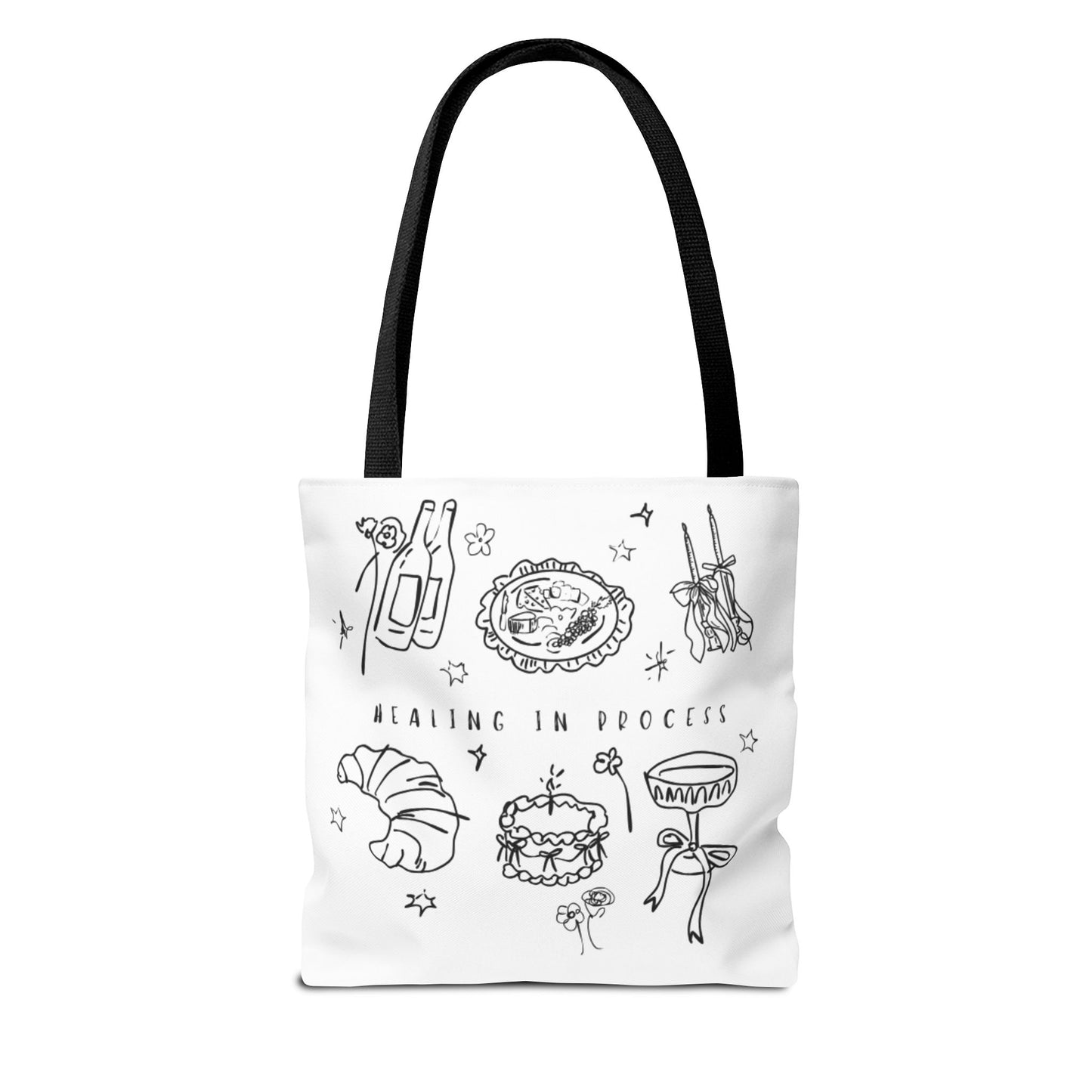 Tote Bag mit Quote „Healing in Process“ – Für deine tägliche Portion Self-Care