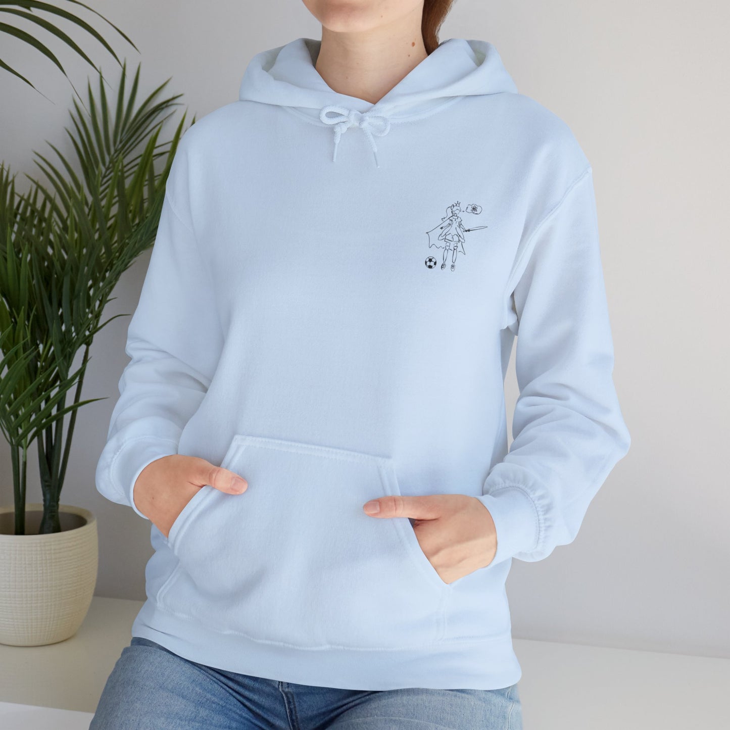 Inspirierender Kapuzenpullover – „She Wrote Her Own Story“
