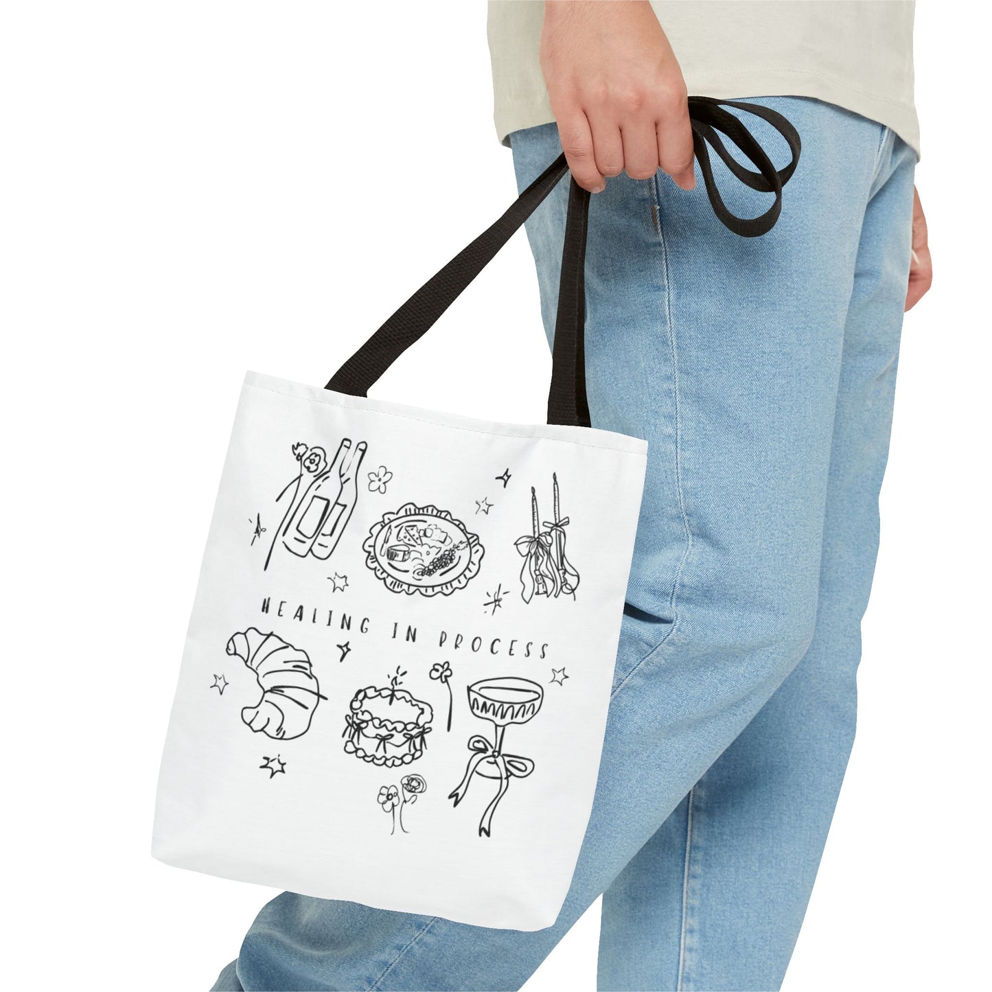 Tote Bag mit Quote „Healing in Process“ – Für deine tägliche Portion Self-Care