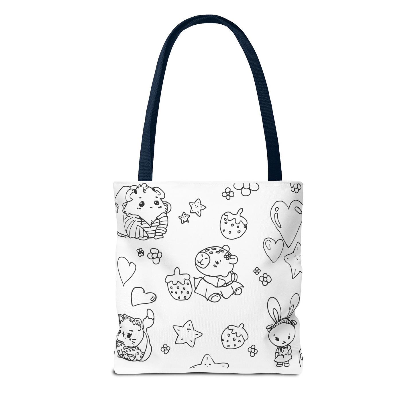 Tote Bag 'Life isn’t about finding yourself, it’s about creating yourself' –Trag deine Positivität