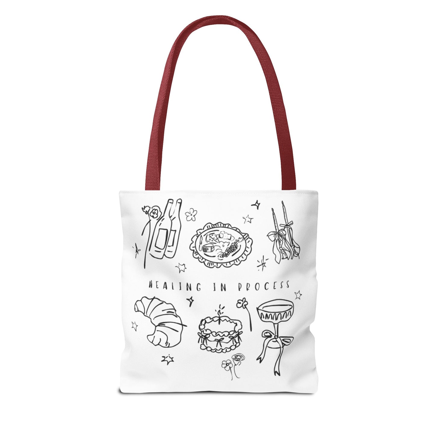Tote Bag mit Quote „Healing in Process“ – Für deine tägliche Portion Self-Care