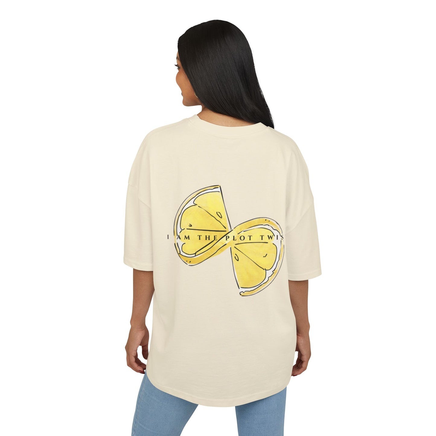 Inspirierendes Oversized Tee – Dein Plot Twist Moment in Baumwolle