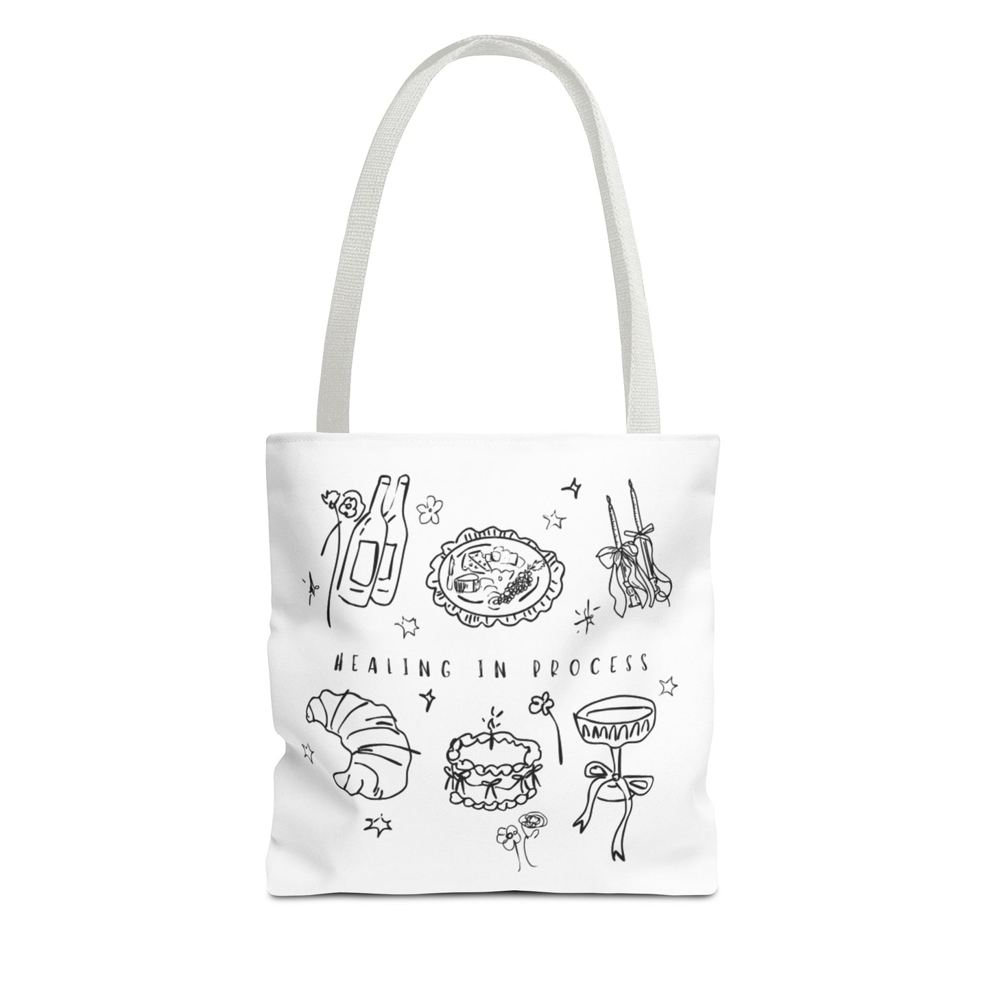 Tote Bag mit Quote „Healing in Process“ – Für deine tägliche Portion Self-Care
