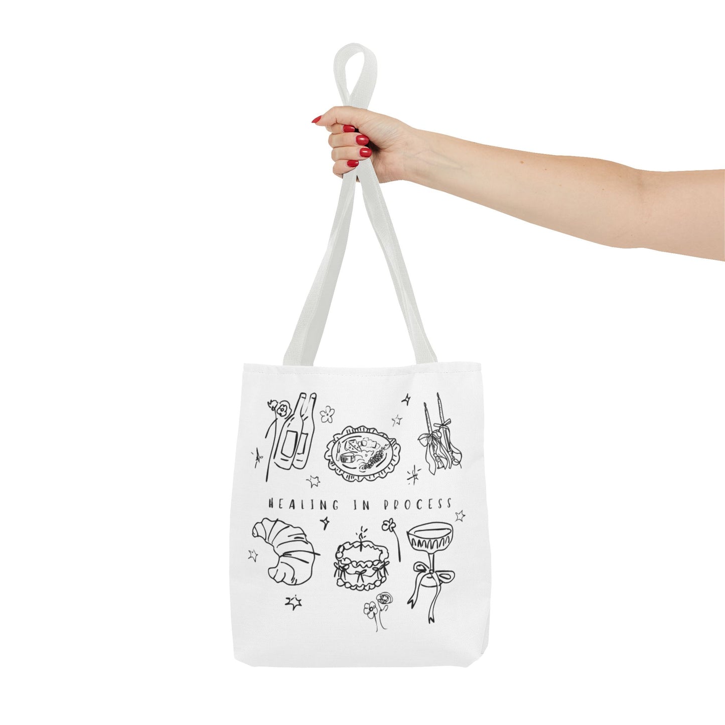 Tote Bag mit Quote „Healing in Process“ – Für deine tägliche Portion Self-Care