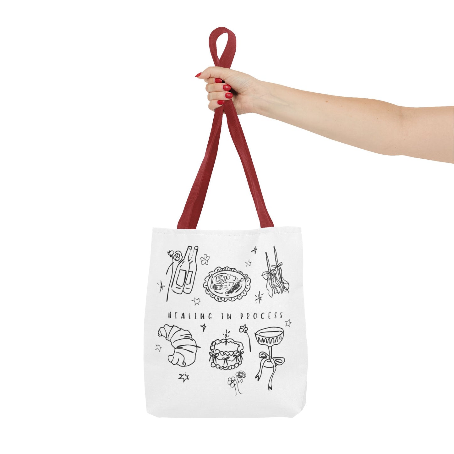 Tote Bag mit Quote „Healing in Process“ – Für deine tägliche Portion Self-Care
