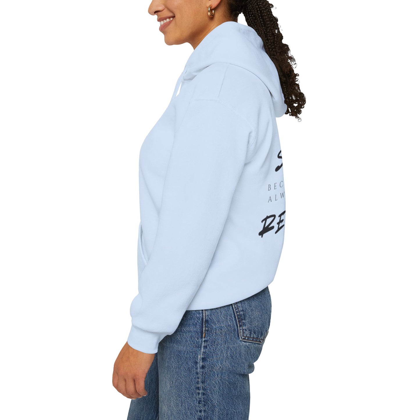 Inspirierender Kapuzenpullover – „She Wrote Her Own Story“