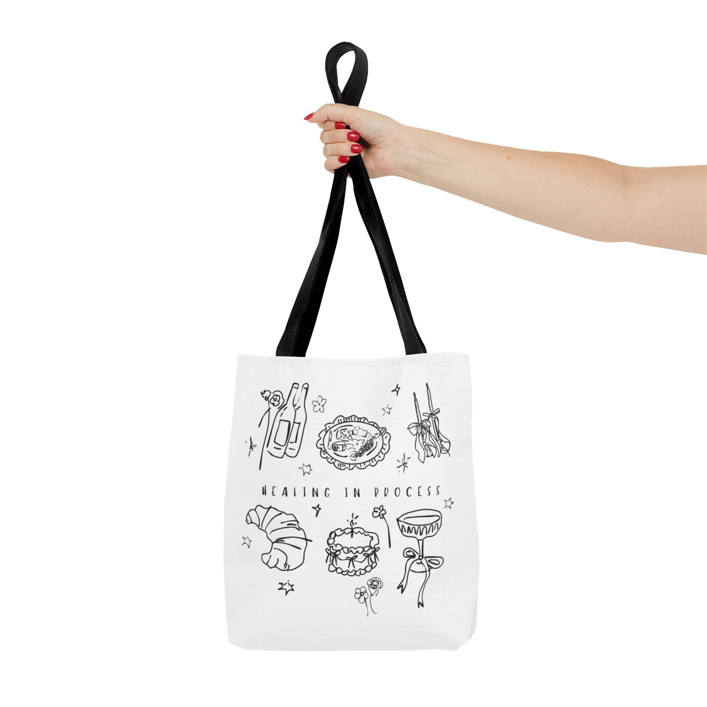 Tote Bag mit Quote „Healing in Process“ – Für deine tägliche Portion Self-Care