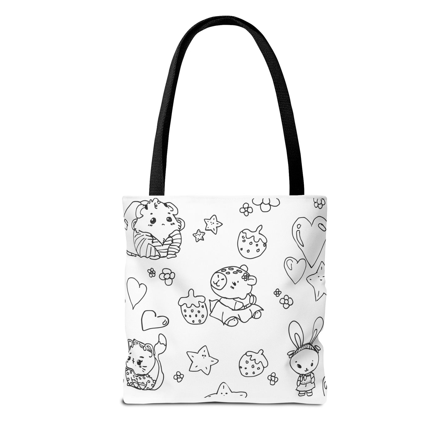 Tote Bag 'Life isn’t about finding yourself, it’s about creating yourself' –Trag deine Positivität