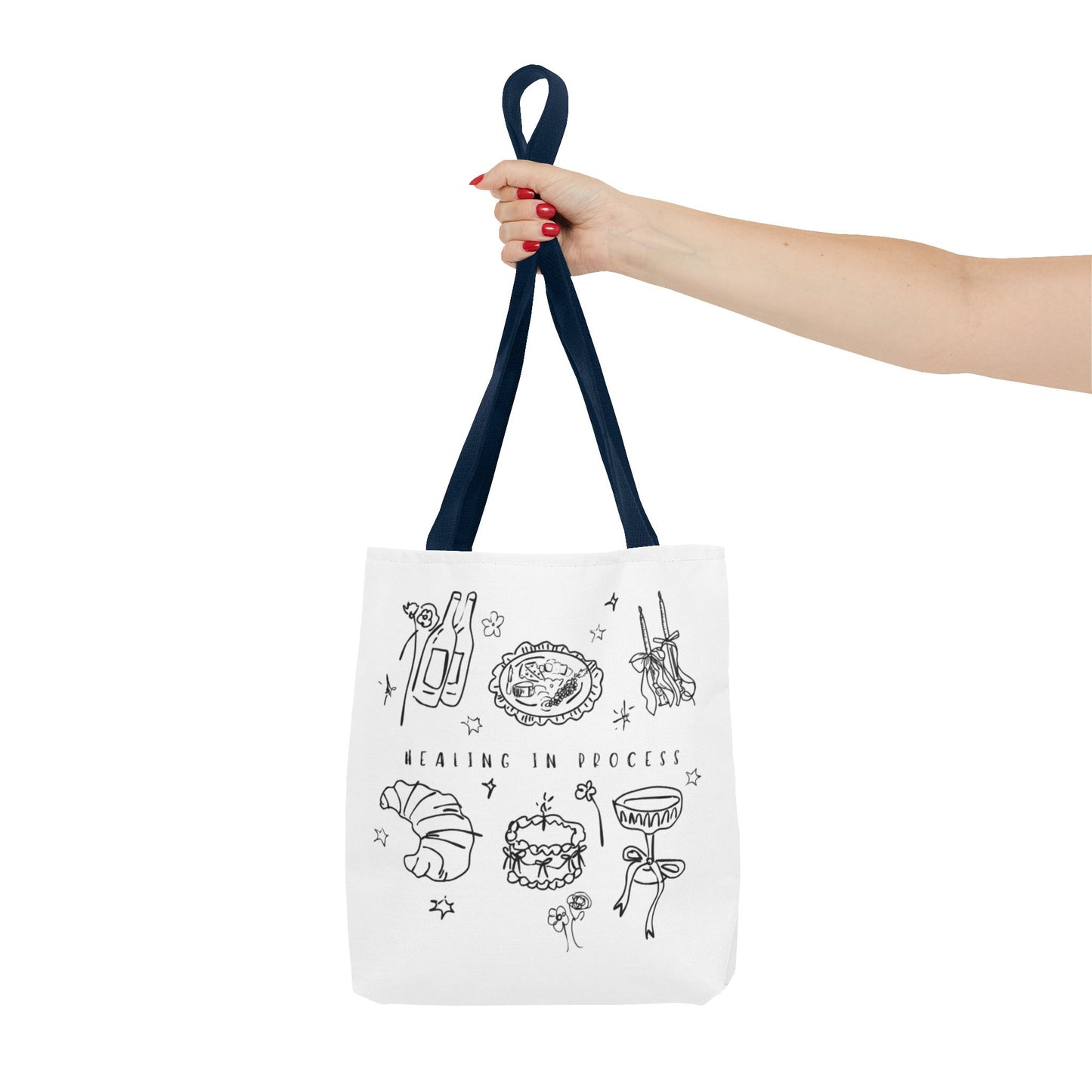Tote Bag mit Quote „Healing in Process“ – Für deine tägliche Portion Self-Care