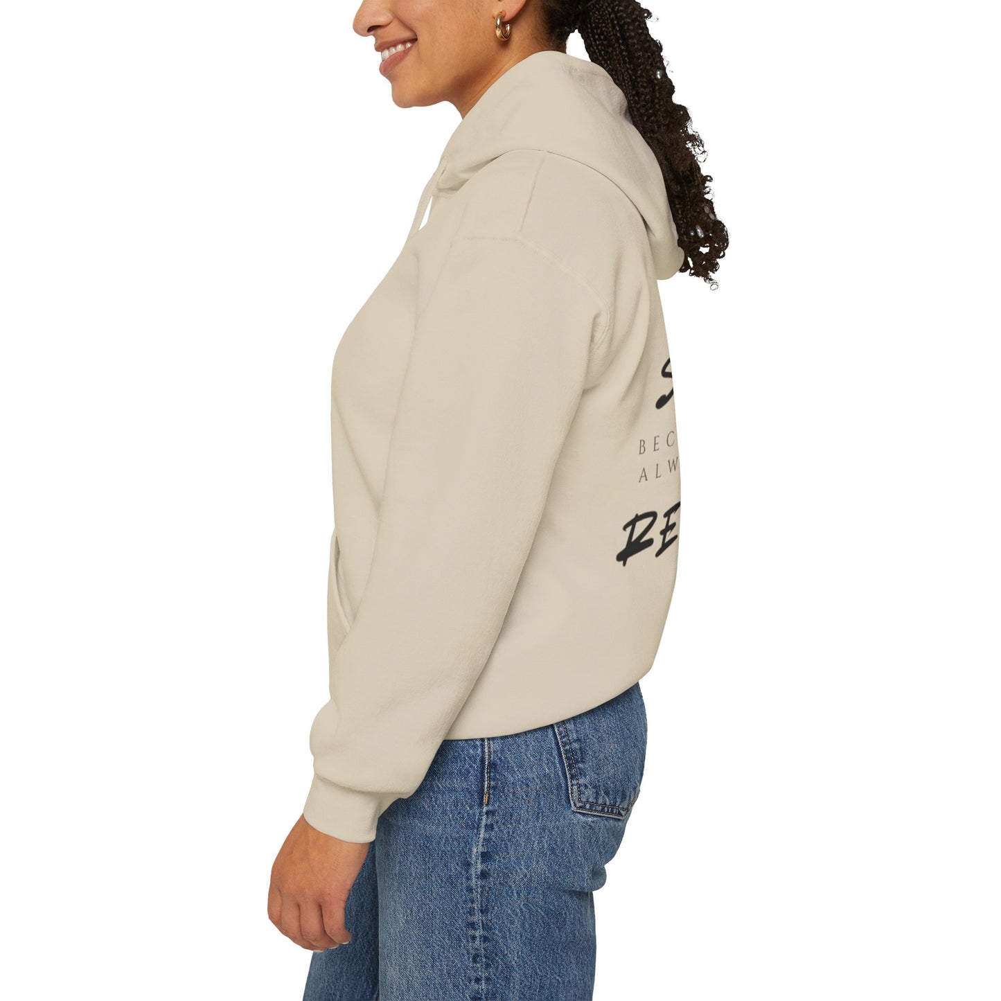 Inspirierender Kapuzenpullover – „She Wrote Her Own Story“