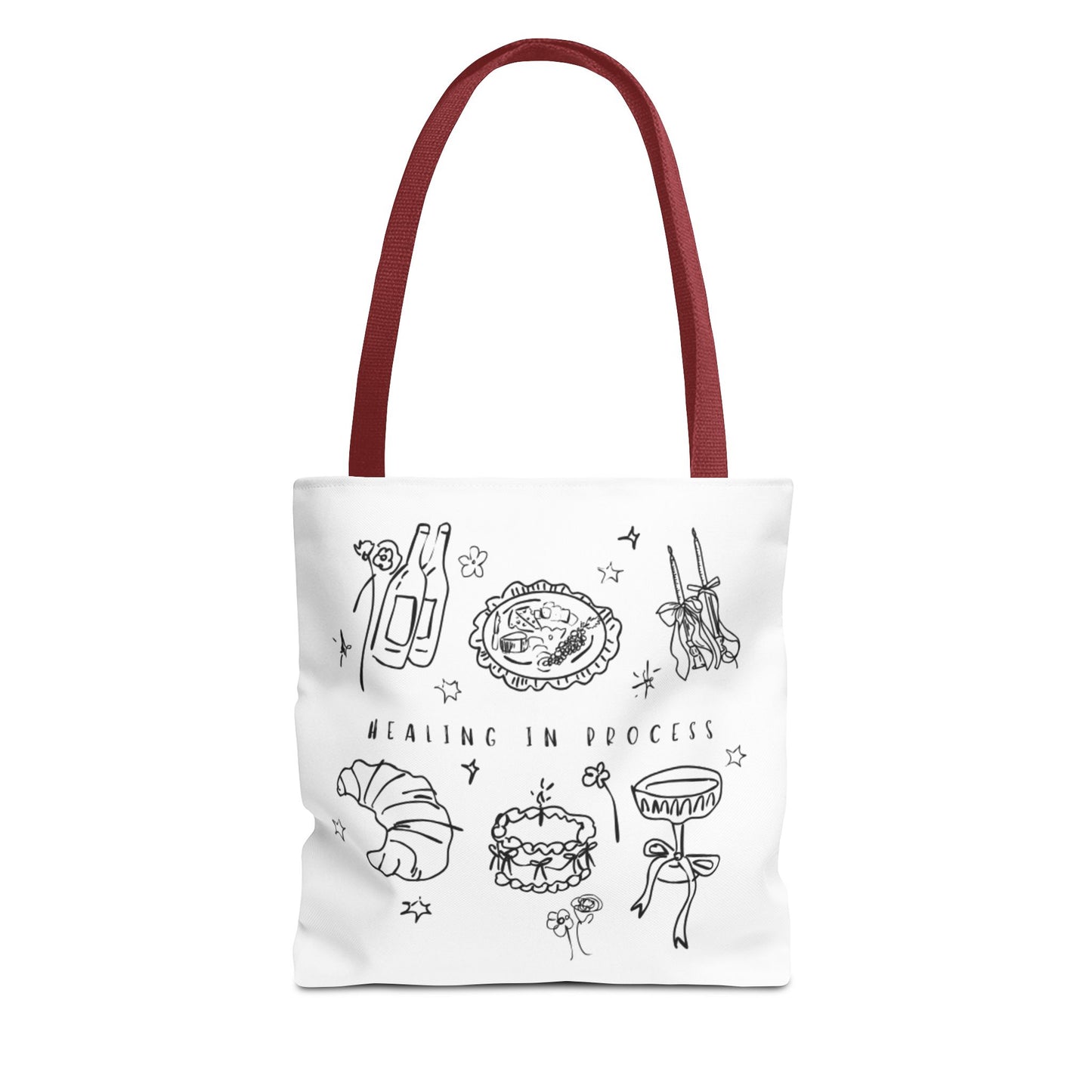 Tote Bag mit Quote „Healing in Process“ – Für deine tägliche Portion Self-Care