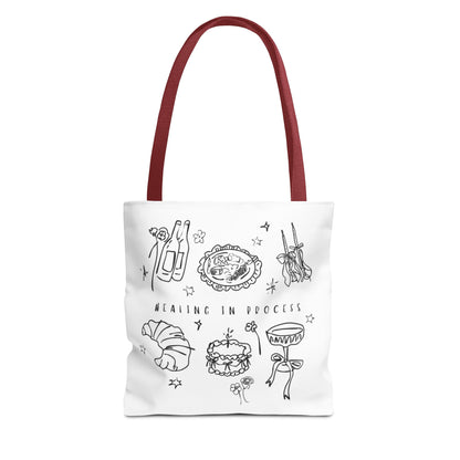 Tote Bag mit Quote „Healing in Process“ – Für deine tägliche Portion Self-Care