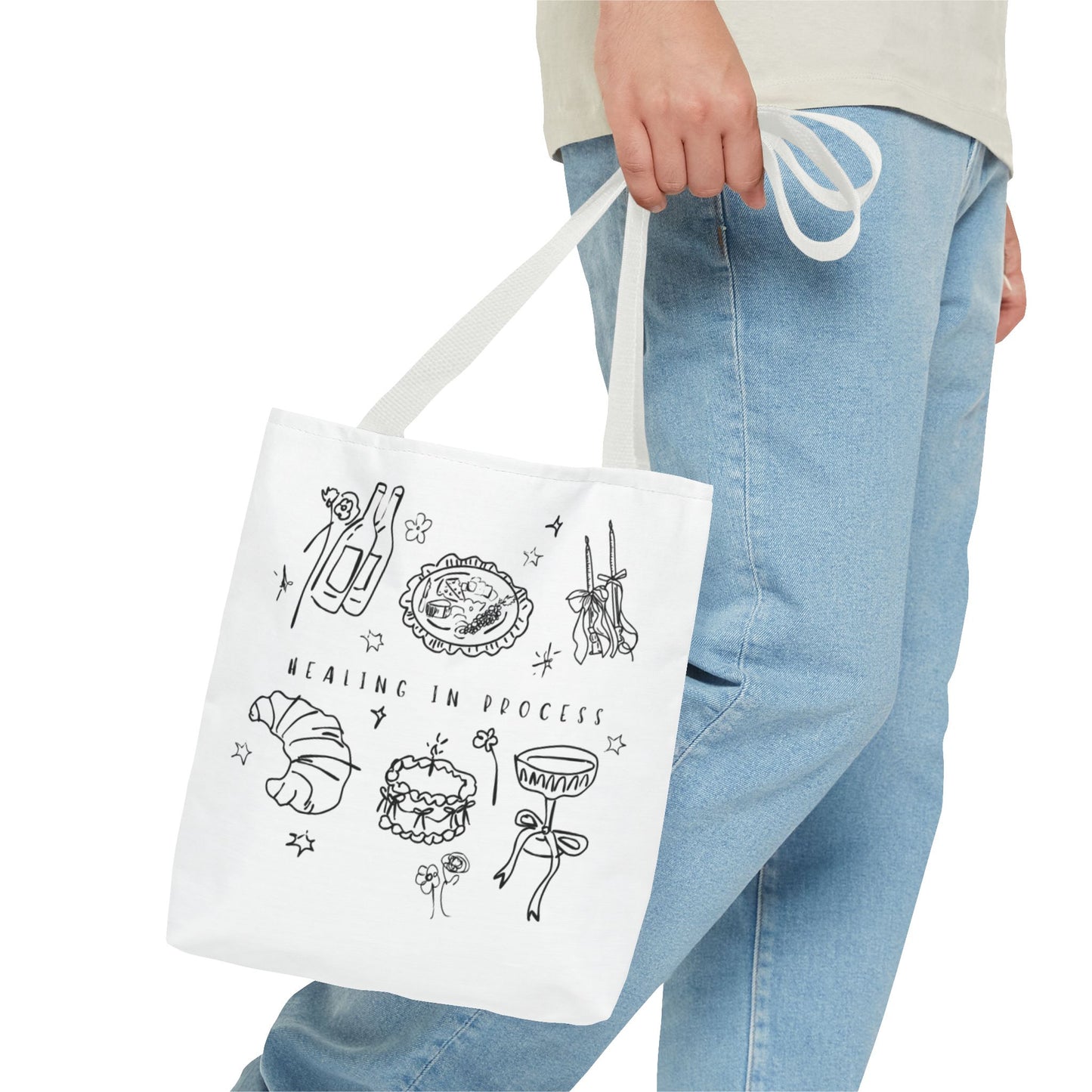 Tote Bag mit Quote „Healing in Process“ – Für deine tägliche Portion Self-Care