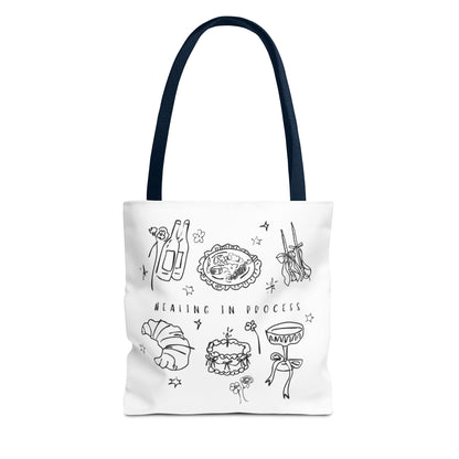 Tote Bag mit Quote „Healing in Process“ – Für deine tägliche Portion Self-Care