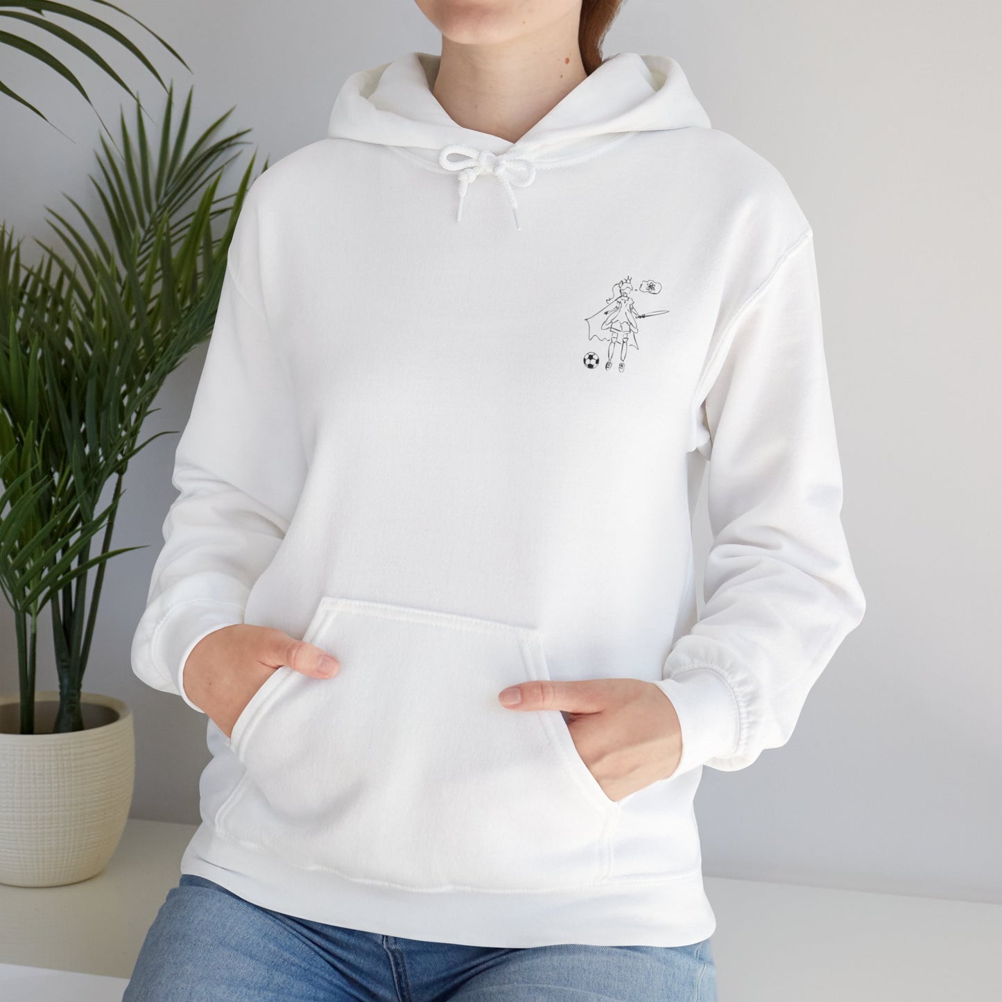 Inspirierender Kapuzenpullover – „She Wrote Her Own Story“