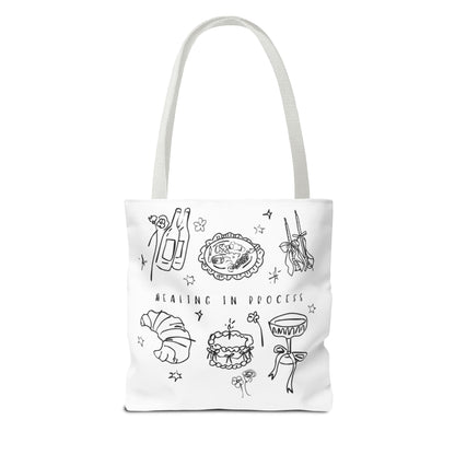 Tote Bag mit Quote „Healing in Process“ – Für deine tägliche Portion Self-Care