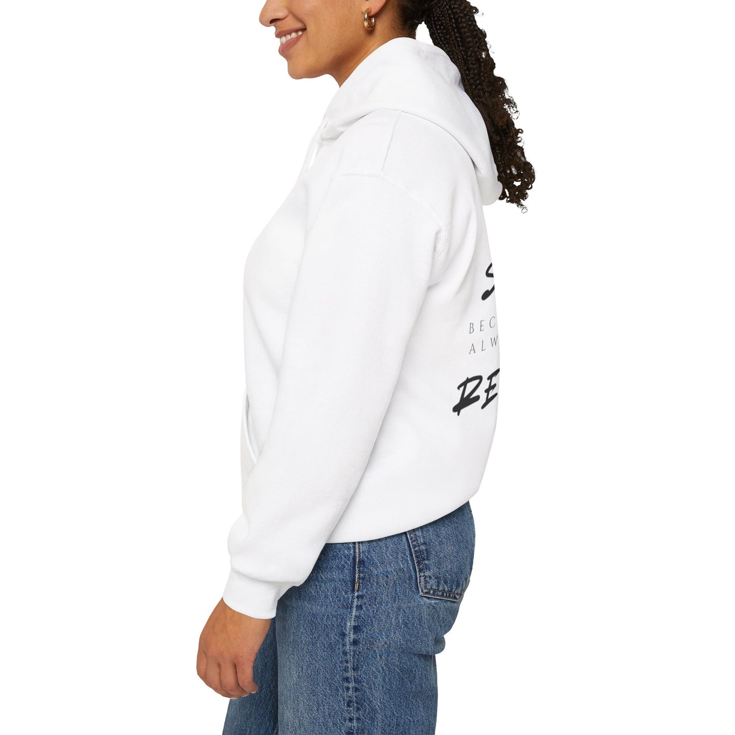 Inspirierender Kapuzenpullover – „She Wrote Her Own Story“