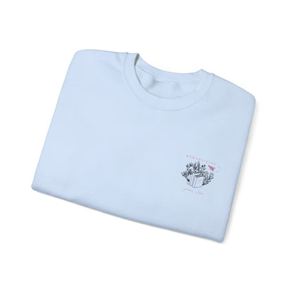 Sweatshirt „Romanticize Your Life“ – für Buchliebhaber & Träume