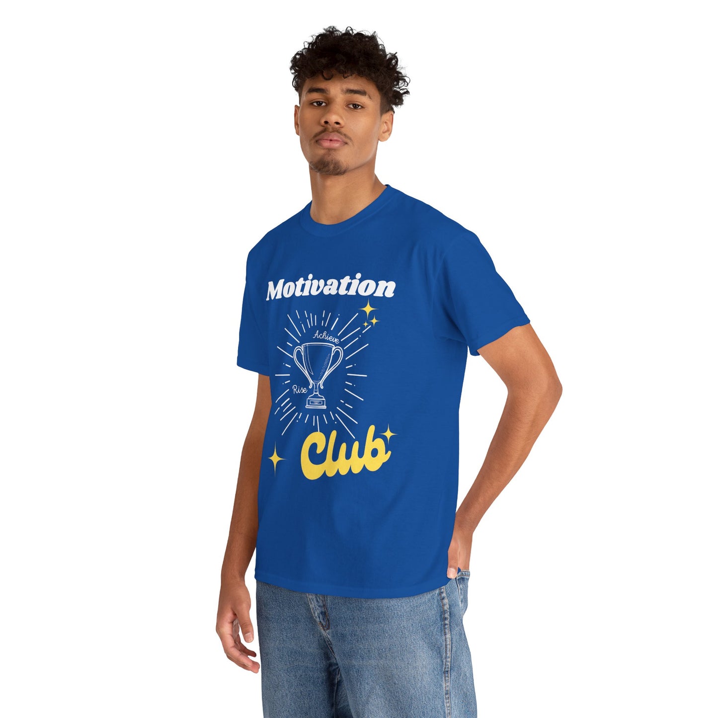 T-Shirt 'Rise and Achieve' – Motivation für deine Ziele