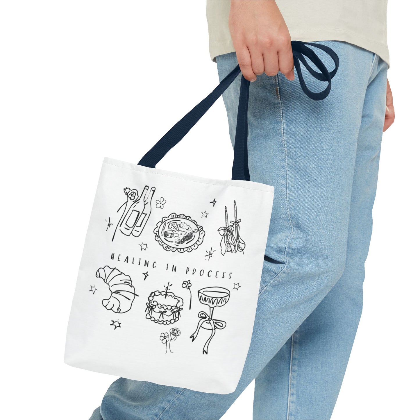 Tote Bag mit Quote „Healing in Process“ – Für deine tägliche Portion Self-Care
