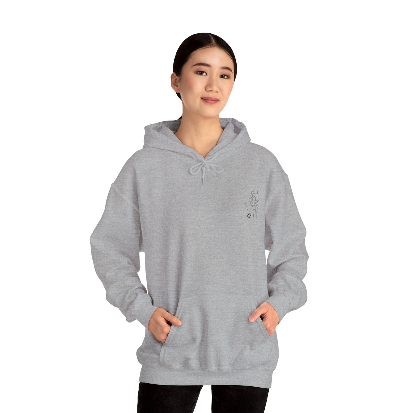 Inspirierender Kapuzenpullover – „She Wrote Her Own Story“