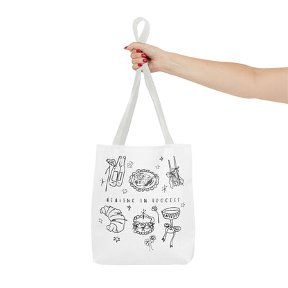 Tote Bag mit Quote „Healing in Process“ – Für deine tägliche Portion Self-Care