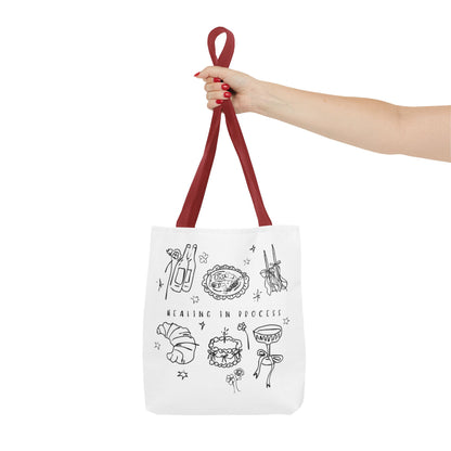Tote Bag mit Quote „Healing in Process“ – Für deine tägliche Portion Self-Care