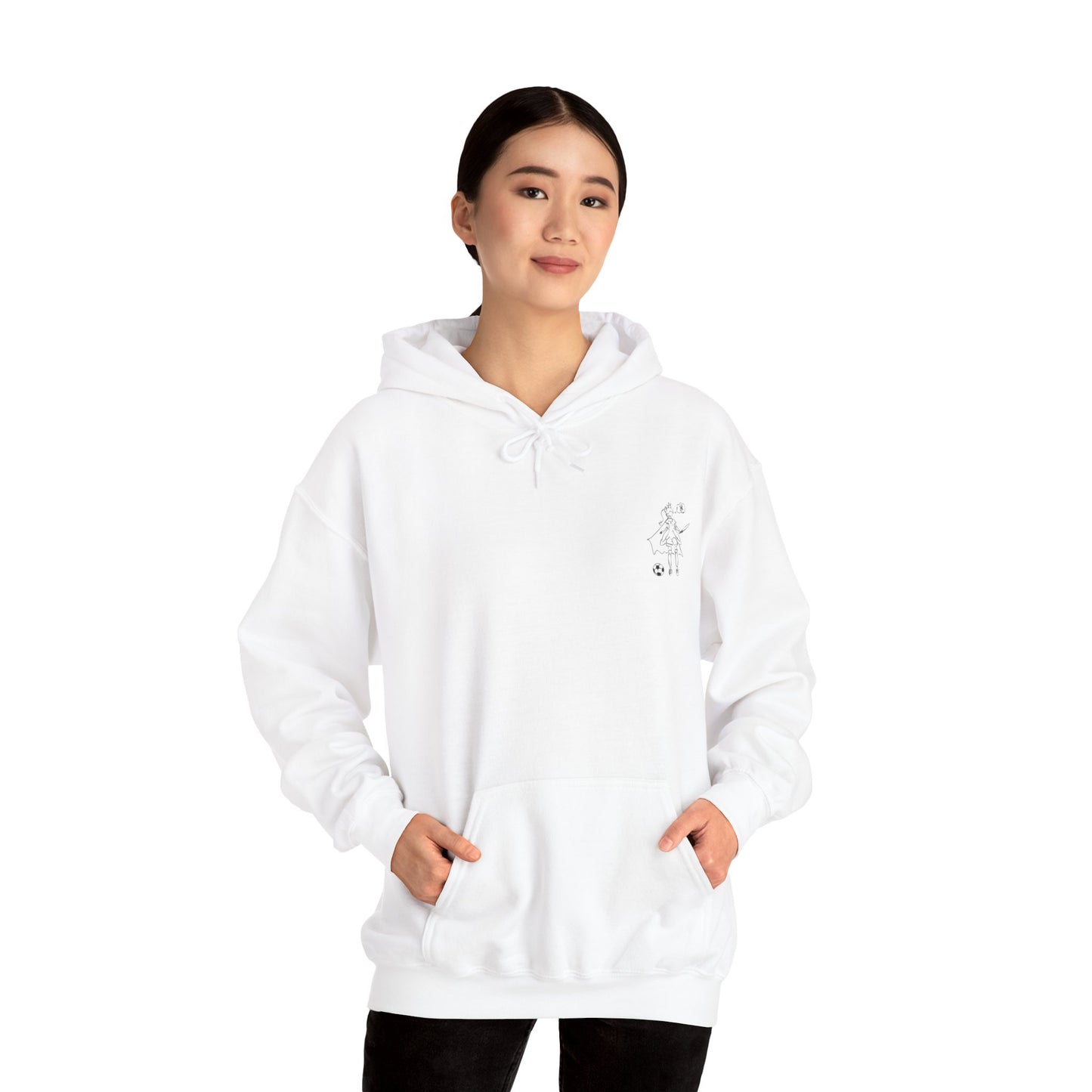 Inspirierender Kapuzenpullover – „She Wrote Her Own Story“