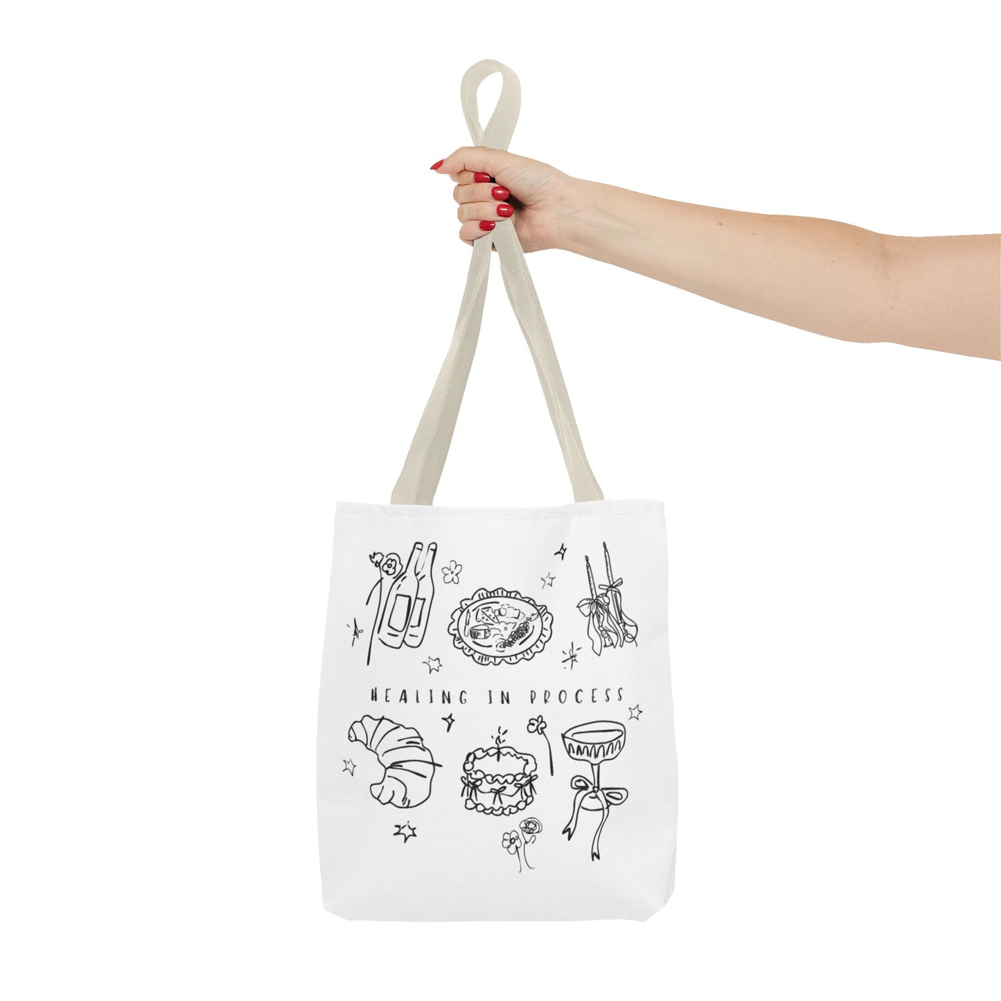 Tote Bag mit Quote „Healing in Process“ – Für deine tägliche Portion Self-Care