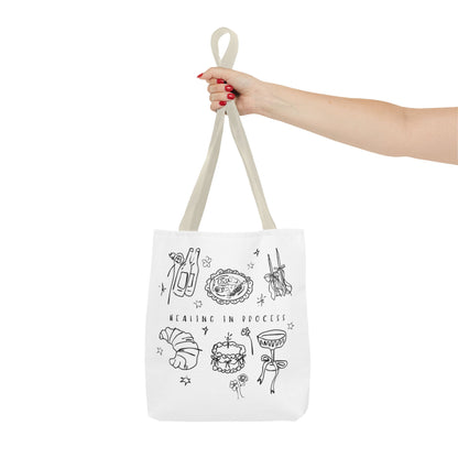 Tote Bag mit Quote „Healing in Process“ – Für deine tägliche Portion Self-Care