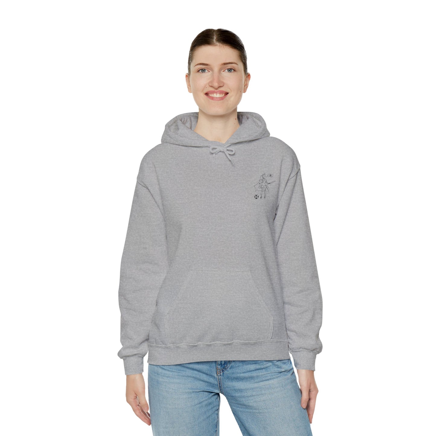 Inspirierender Kapuzenpullover – „She Wrote Her Own Story“